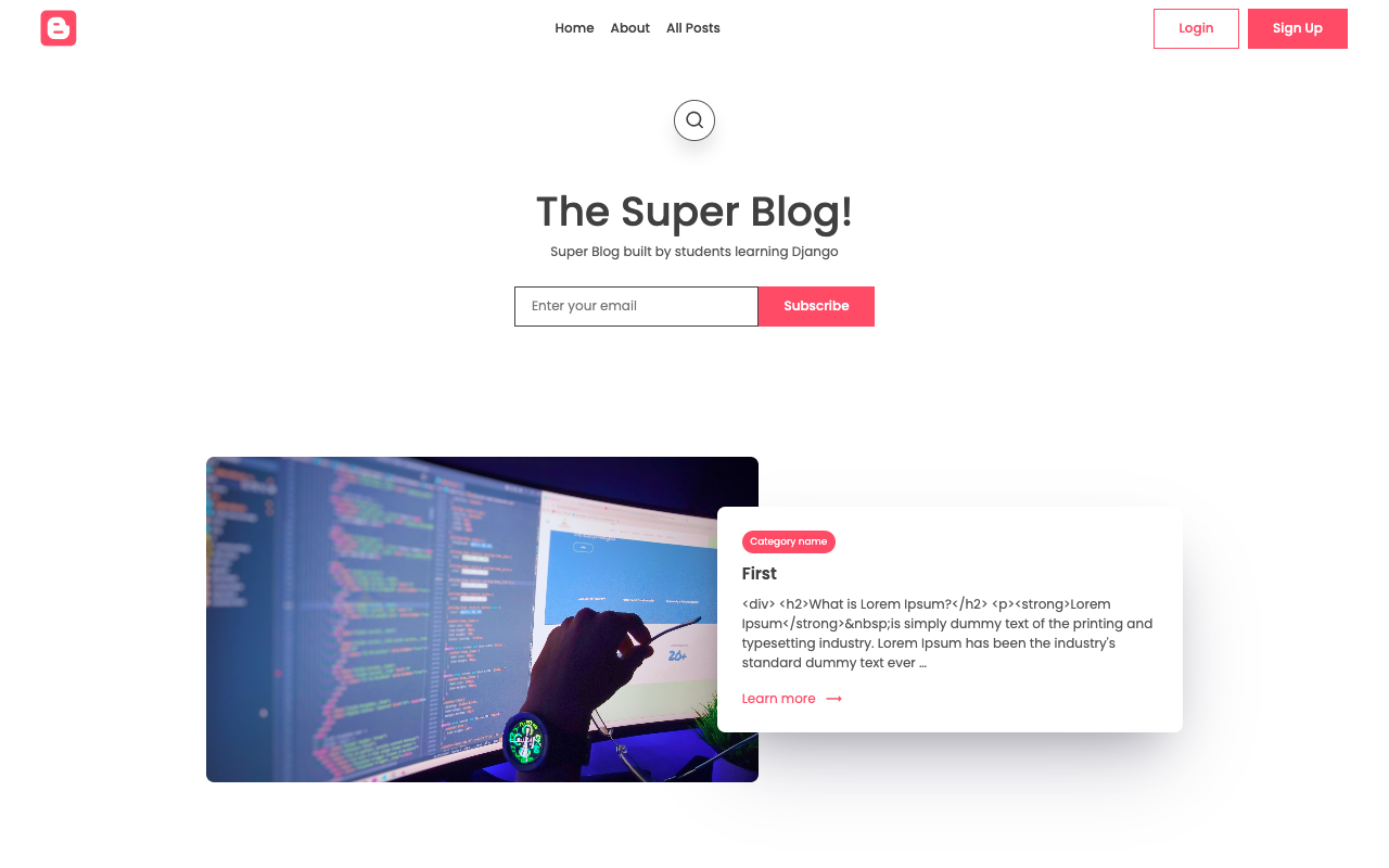 Blogify