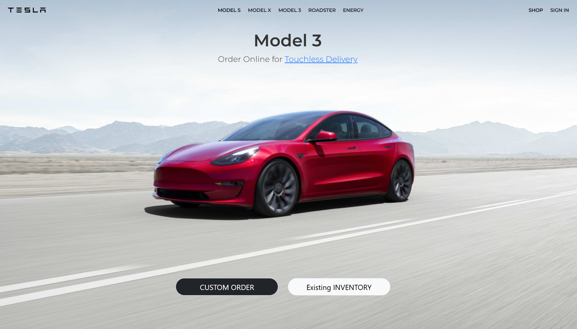 Tesla Page